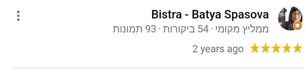 Отзыв клиента Батья-Бистра Какзанов: Благодарю Вас и вашу команду! Я ола хадаша! haШем ишмор лахем!